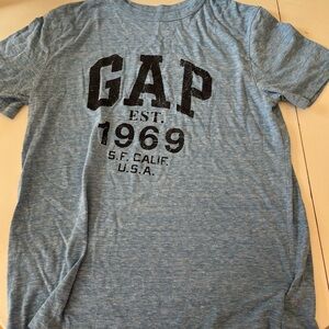 GAP Light Blue Graphic Tee